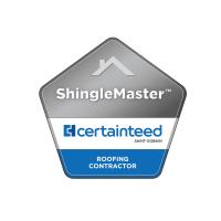 shinglemaster | certainteed saint-goblin | roofing contractor badge